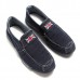 Men Breathable Denim Slip On Casual Flats Loafers