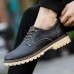 Men Casual Soft Lace Up Daily Work Loafers