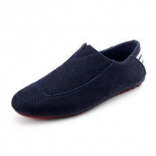 Men Shoes Flats Comfortable Soft Breathable Casual Outdoor Slip On Flats Loafers Shoes