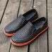 Men Daily Casual Soft Hollow Out Breathable Loafers