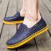 Men Daily Casual Soft Hollow Out Breathable Loafers