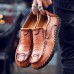 Men Soft Decorative Stitching Slip-on Business Casual Flats