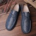 Hand Stitching Genuine Leather Soft Daily Casual Flats