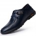 Men Microfiber Soft Business Casual Leather Flats