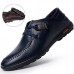 Men Microfiber Soft Business Casual Leather Flats