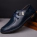 Men Microfiber Soft Business Casual Leather Flats