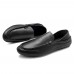 Men Casual Soft Sole Leather Slip On Flat Loafers Driving Shoes