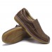 Men Comfy Genuine Leather Flats Soft Sole Loafers