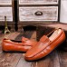 Men Casual Soft Sole Slip On Leather Loafers Driving Flats