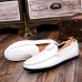 Men Casual Soft Sole Slip On Leather Loafers Driving Flats