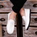 Men Casual Soft Sole Slip On Leather Loafers Driving Flats