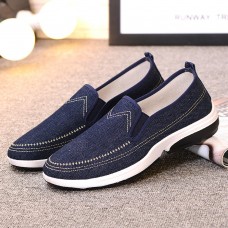 Men Casual Soft Lightweight Canvas Shoes Flats