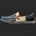 Men Soft Comfortable Knitted Fabric Slip-on Canvas Flats