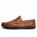 Men Soft Casual Decorative Stitching Slip On Flats