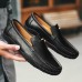 Men Soft Casual Decorative Stitching Slip On Flats