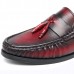 Men Comfy Casual Handsewn Moccasin Genuine Leather Flats Oxfords Loafers Shoes