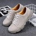 Men Casual Running Sports Genuine Leather Loafers