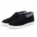 Fur Lining Winter Men Cotton Shoes Keep Warm Plush Casual Flats