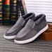 Fur Lining Winter Men Cotton Shoes Keep Warm Plush Casual Flats