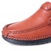 Menico Men Soft Casual Business Genuine Leather Flats