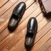 Menico Men Soft Casual Business Genuine Leather Flats