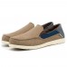 Men Canvas Casual Soft Stitching Leisure Flats