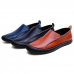 Men Leather Casual Outdoor Slip On Soft Fashion Flat Loafers