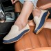 US Size 6.5-11.5 Men Shoes Outdoor Casual Round Toe Slip On Breathable Flats