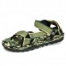 Men Sandals Casual Camouflage Hook Loop Beach Shoes