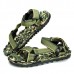 Men Sandals Casual Camouflage Hook Loop Beach Shoes