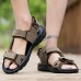 Men Soft Genuine Leather Beach Casual Daily Sandals