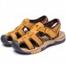 Men Breathable Anti-collision Toe Hook Loop Outdoor Sandals