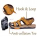 Men Breathable Anti-collision Toe Hook Loop Outdoor Sandals