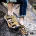 Men Breathable Anti-collision Toe Hook Loop Outdoor Sandals