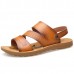 Men Soft Sole Two Way Wear Sandals Beach Shoes