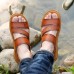 Men Soft Sole Two Way Wear Sandals Beach Shoes