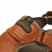 Men Anti Collision Toe Wear Resistance Outsole Comfy Casual Leather Sandals