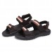 Men Comfortable Leather Hook Loop Sandals Beach Sandals Shoes