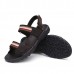 Men Comfortable Leather Hook Loop Sandals Beach Sandals Shoes