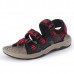 Men Breathable Knitted Comfy Outdoor Hook Loop Sandals