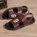 Men Microfiber Lightweight Daily Casual Soft Beach Sandals