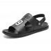 Men Microfiber Lightweight Daily Casual Soft Beach Sandals