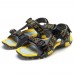 Men Breathable Adjustable Hook Loop Sandals Outdoor Beach Shoes