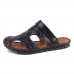 Men Adjustable Hollow Out Soft Sole Casual Beach Sandals