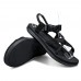 Men Comfy Breathable Open Toe Buckle Sandals Beach Shoes