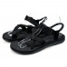 Men Comfy Breathable Open Toe Buckle Sandals Beach Shoes