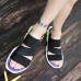 Comfy Rainy Days Shoes Men Casual Elastic Band Summer Sandals Beach Shoes