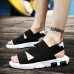 Comfy Rainy Days Shoes Men Casual Elastic Band Summer Sandals Beach Shoes