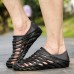 Men Comfy Breathable Hollow Outs Mutifunctional Sandals Beach Shoes