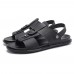 Men Microfiber Lightweight Soft Opened Toe Casual Sandals